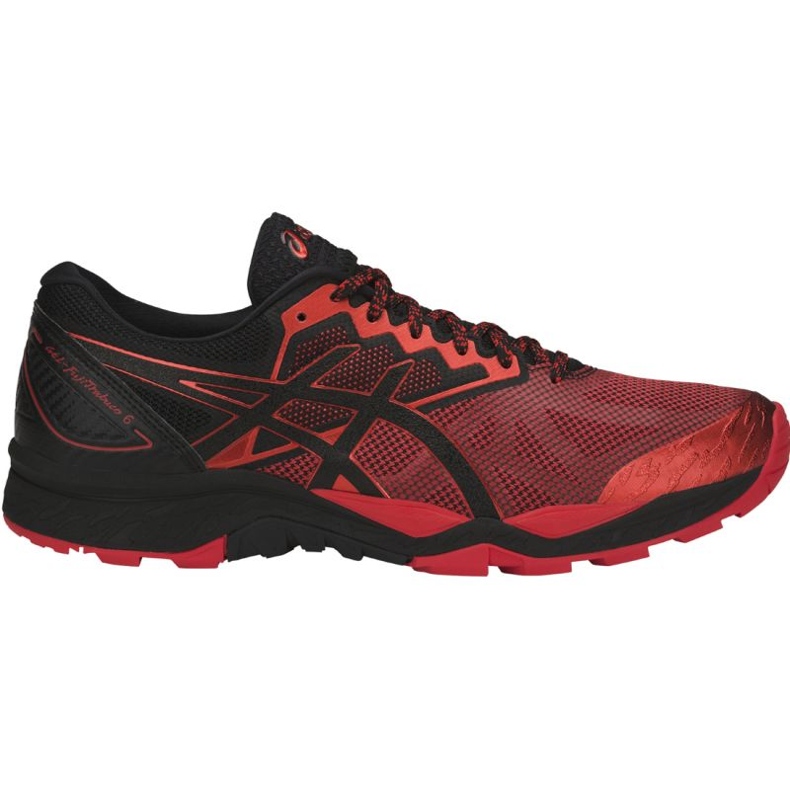 Asics Gel-FujiTrabuco 6 M T7E4N-9023 running shoes red multicolored