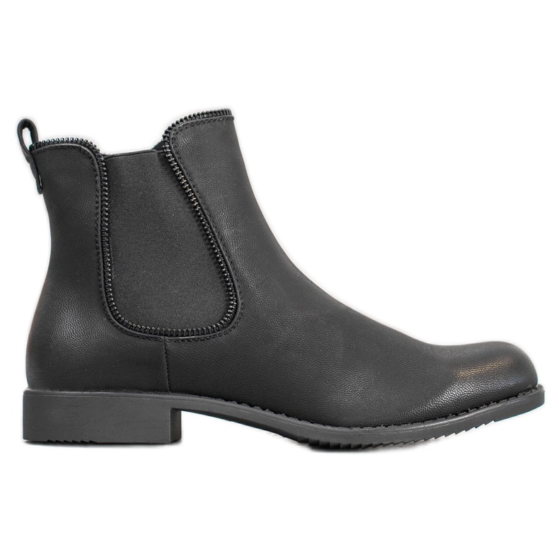 J. Star Booties Chelsea boots black