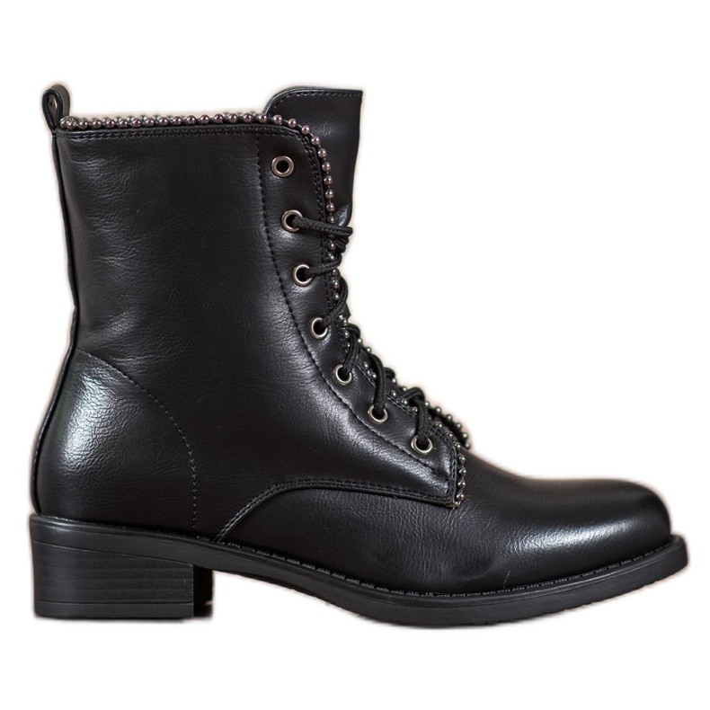 Janessa Classic Lace Up Boots black