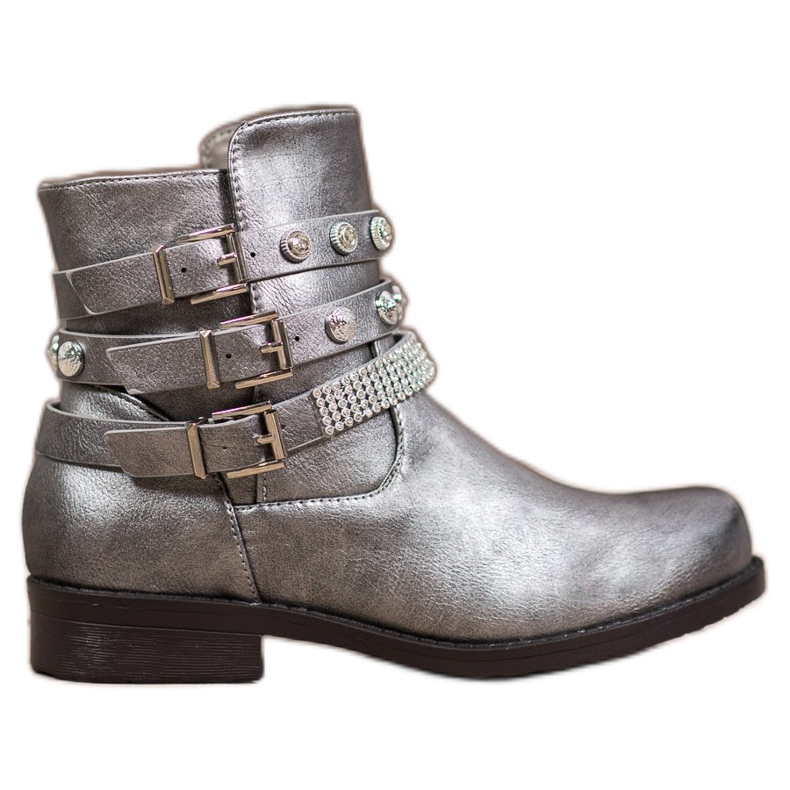 Forever Folie Silver Boots grey Forever Folie Silver Boots grey