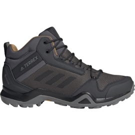 Shoes adidas Terrex AX3 Mid Gtx M BC0468 black grey