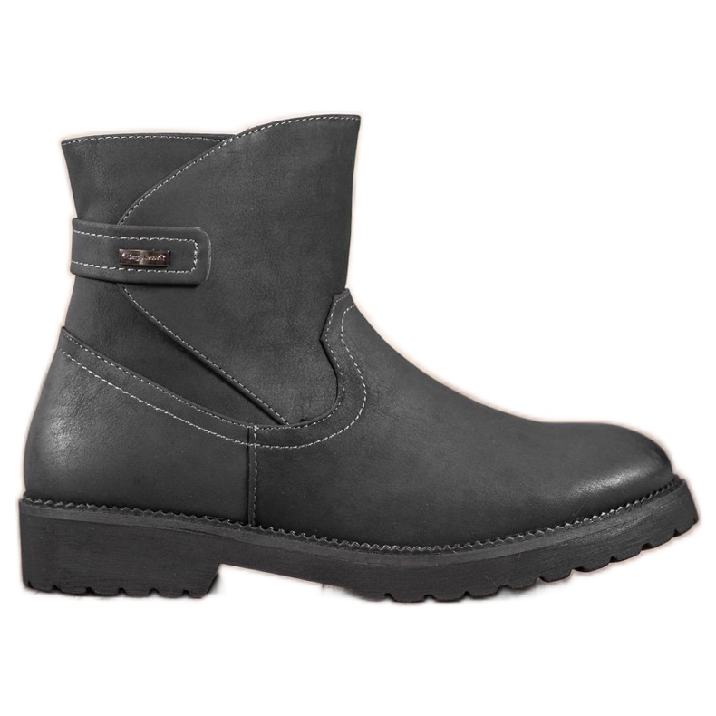 Sergio Leone Comfortable Black Boots