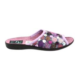 3D Adanex flip flops slippers purple violet pink