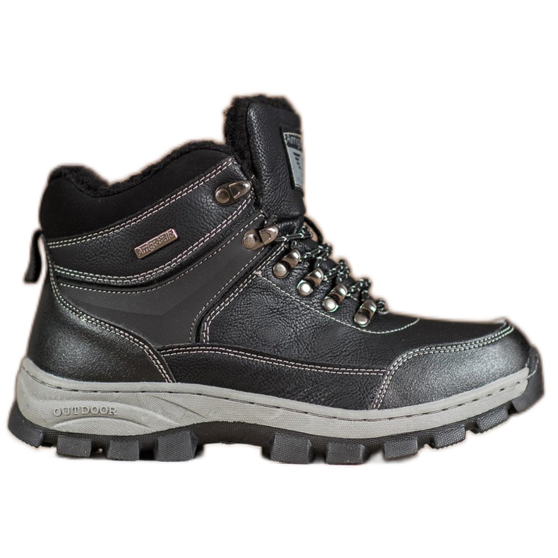 Arrigo Bello Lace-up winter boots black
