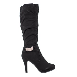 Ch. Creation High Heel Boots black