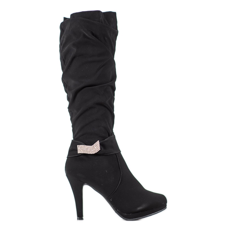 Ch. Creation High Heel Boots black