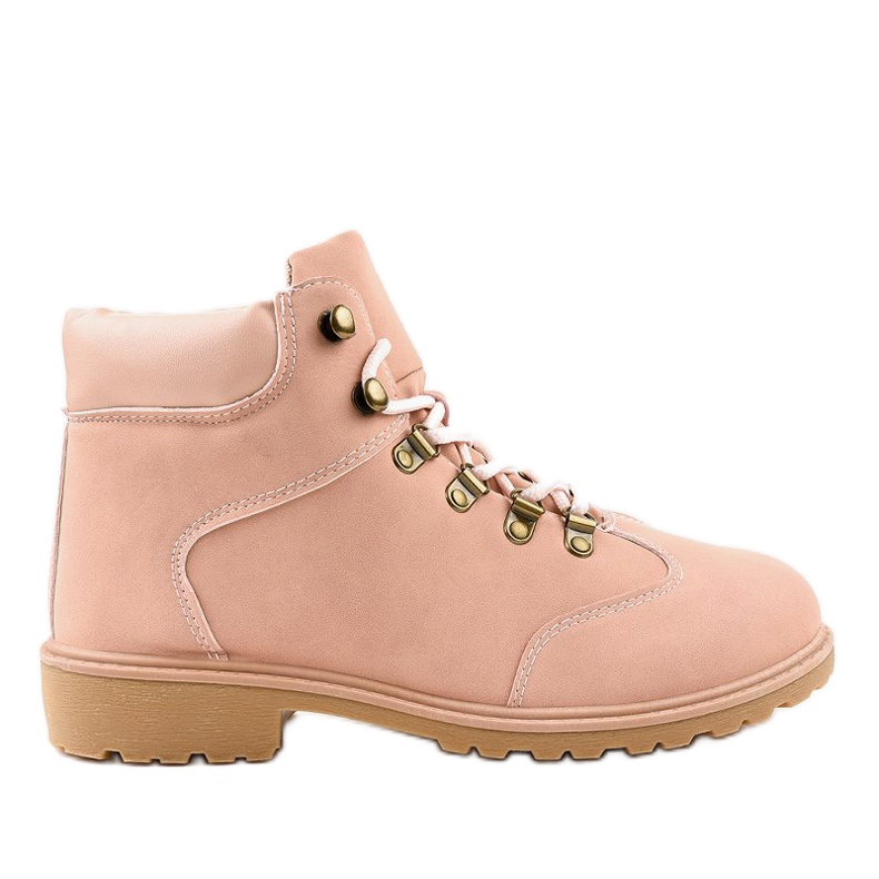 Pink hiking boots without insulation XDS1702