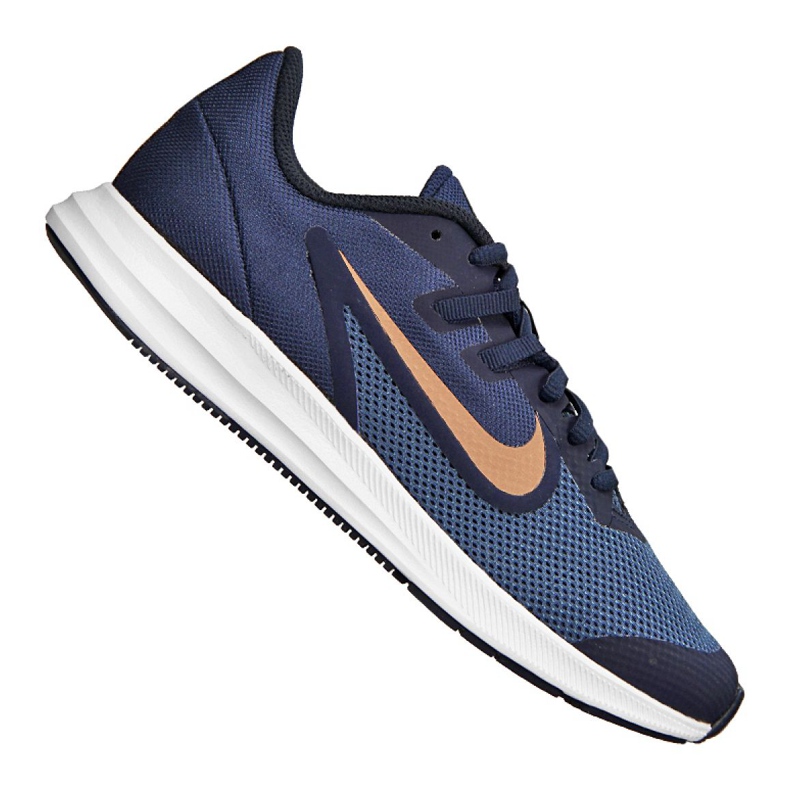 Nike Downshifter 9 (GS) Jr AR4135-403 shoes navy blue