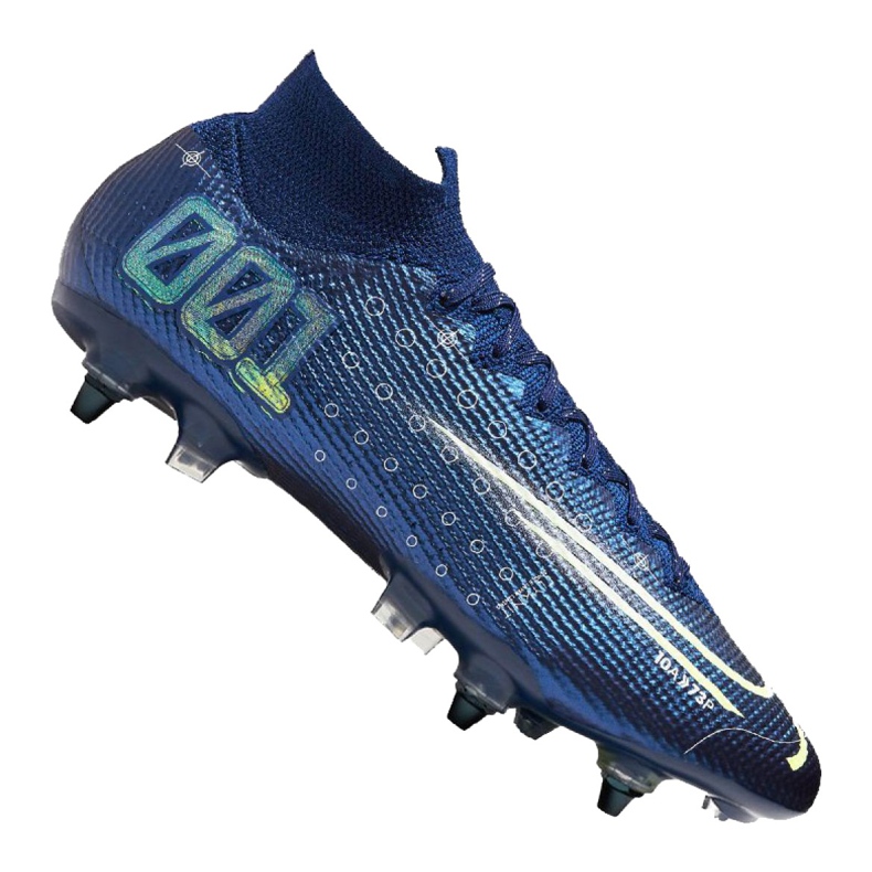 Nike Superfly 7 Elite Mds SG-Pro Ac M CK0013-401 football shoes navy blue navy blue