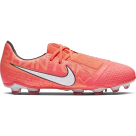 Nike Phantom Venom Elite Fg Jr AO0401 810 soccer shoes multicolored oranges and reds