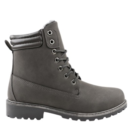 Gray insulated boots W19-32 grey Gray insulated boots W19-32 grey