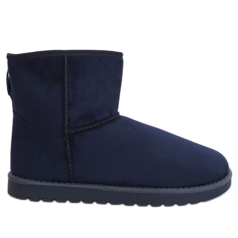 Snow boots emusy navy blue C-08 Blue