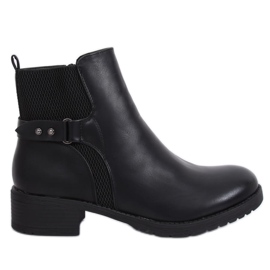 Black Jodhpur boots 1089 Black