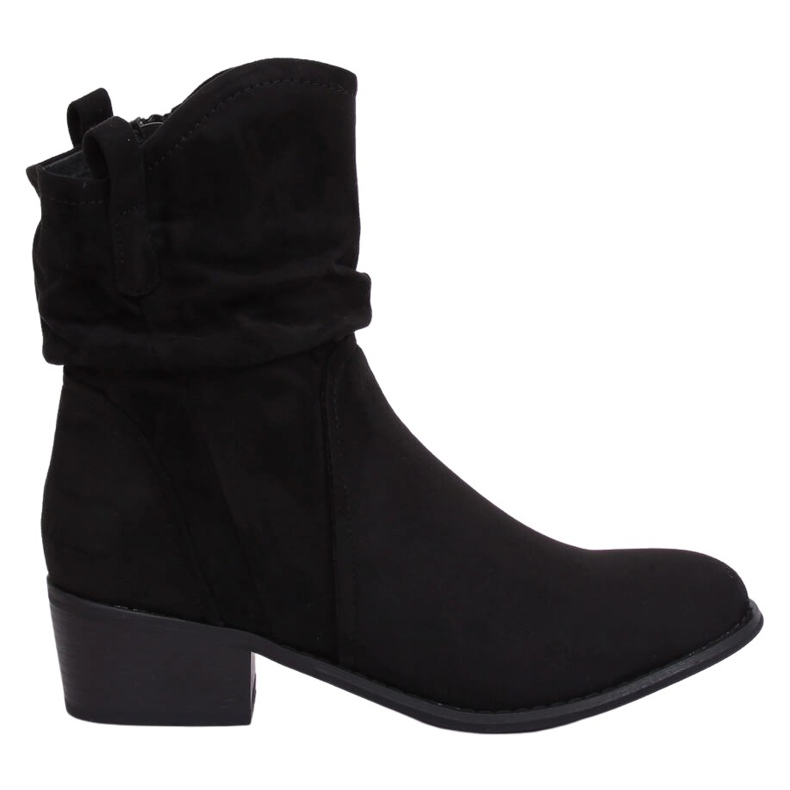 Black Suede women's boots black 3893 Black
