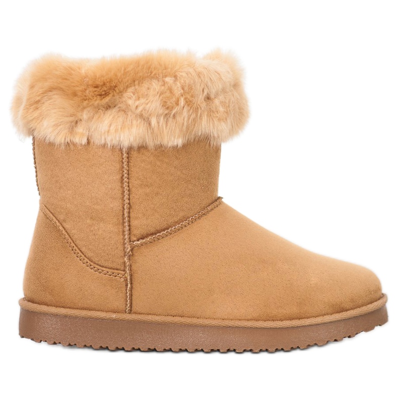 Sport Warm Mukluki With Fur brown