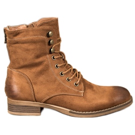 Goodin Elegant Suede Trappers brown