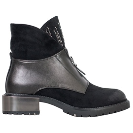 Goodin Warm Fashion Boots black grey