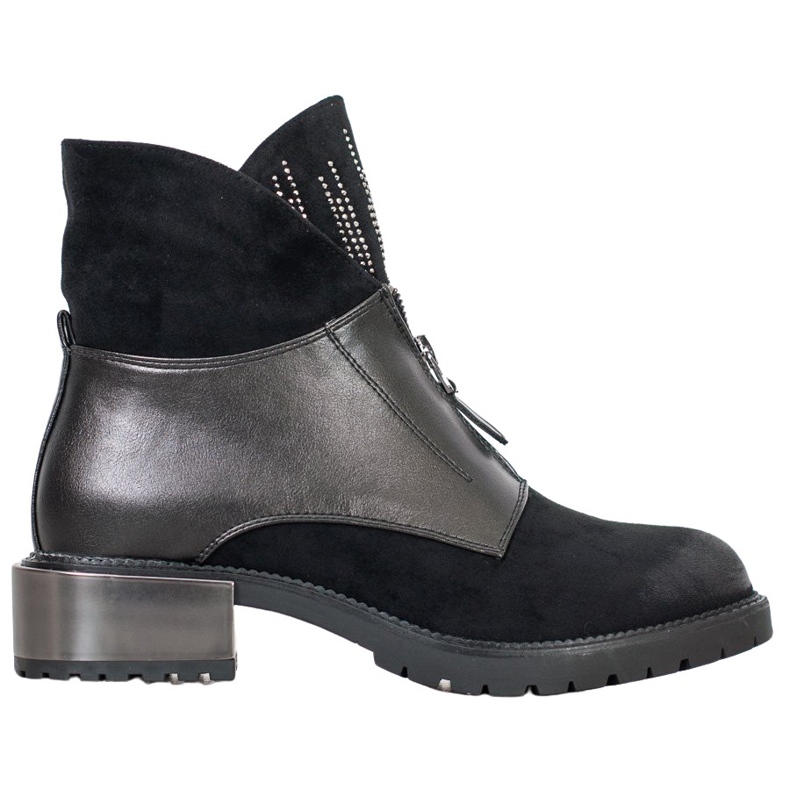 Goodin Warm Fashion Boots black grey
