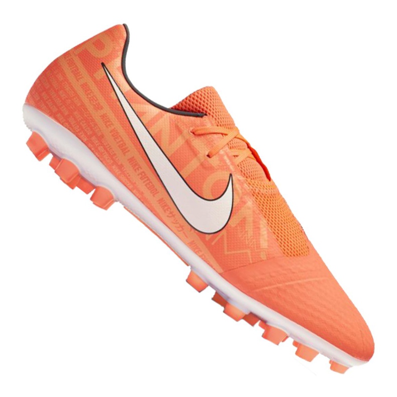 Nike Phantom Vnm Academy Ag M CK0410-810 football shoes orange orange