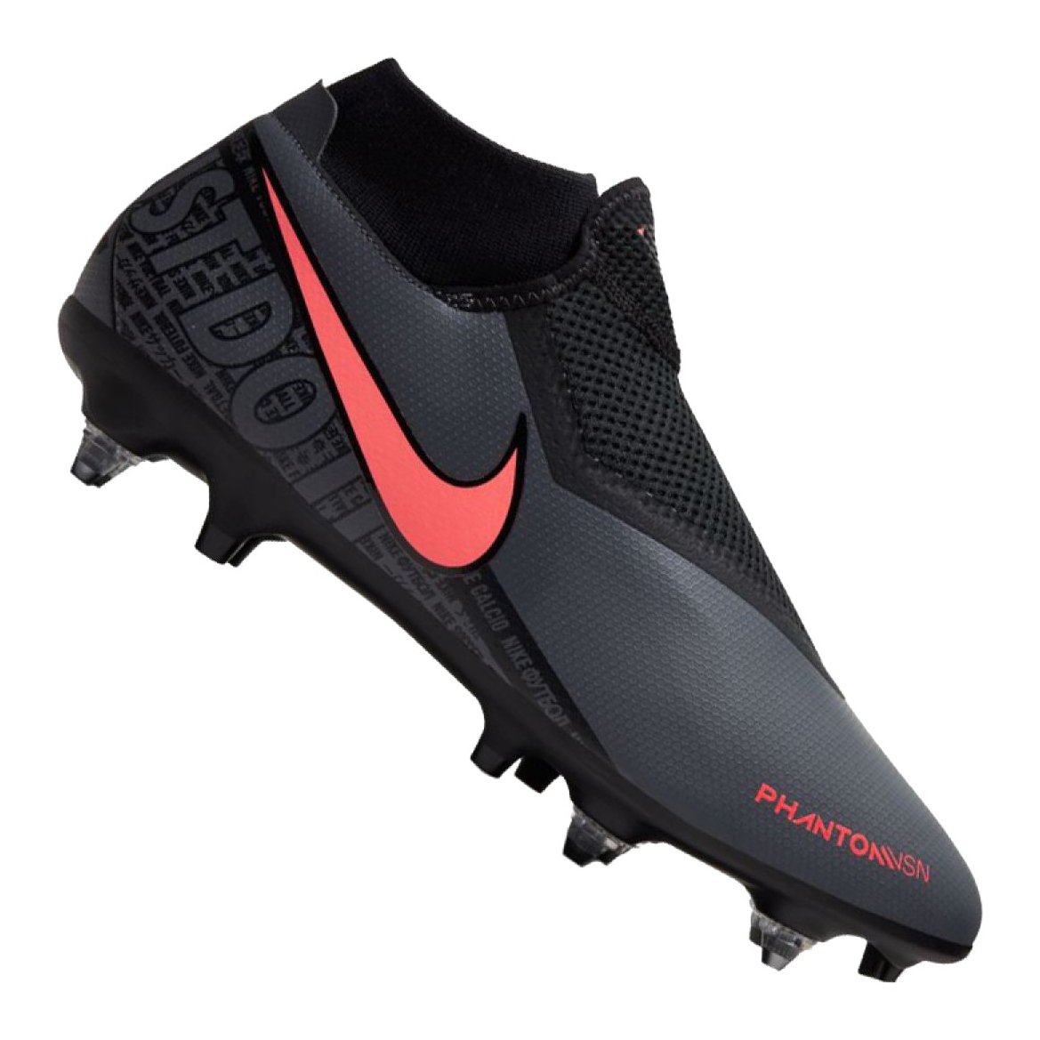 Nike Phantom Vsn Academy Df SG Pro Ac M BQ8845 080 football shoes black blue