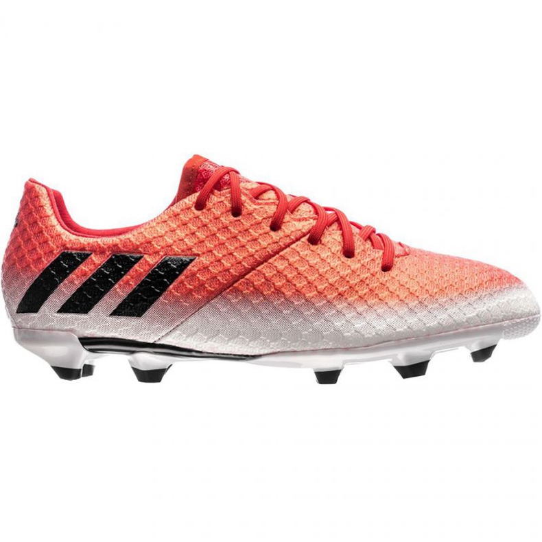 Adidas Messi 16.1 Fg Jr BA9142 football boots multicolored oranges and reds