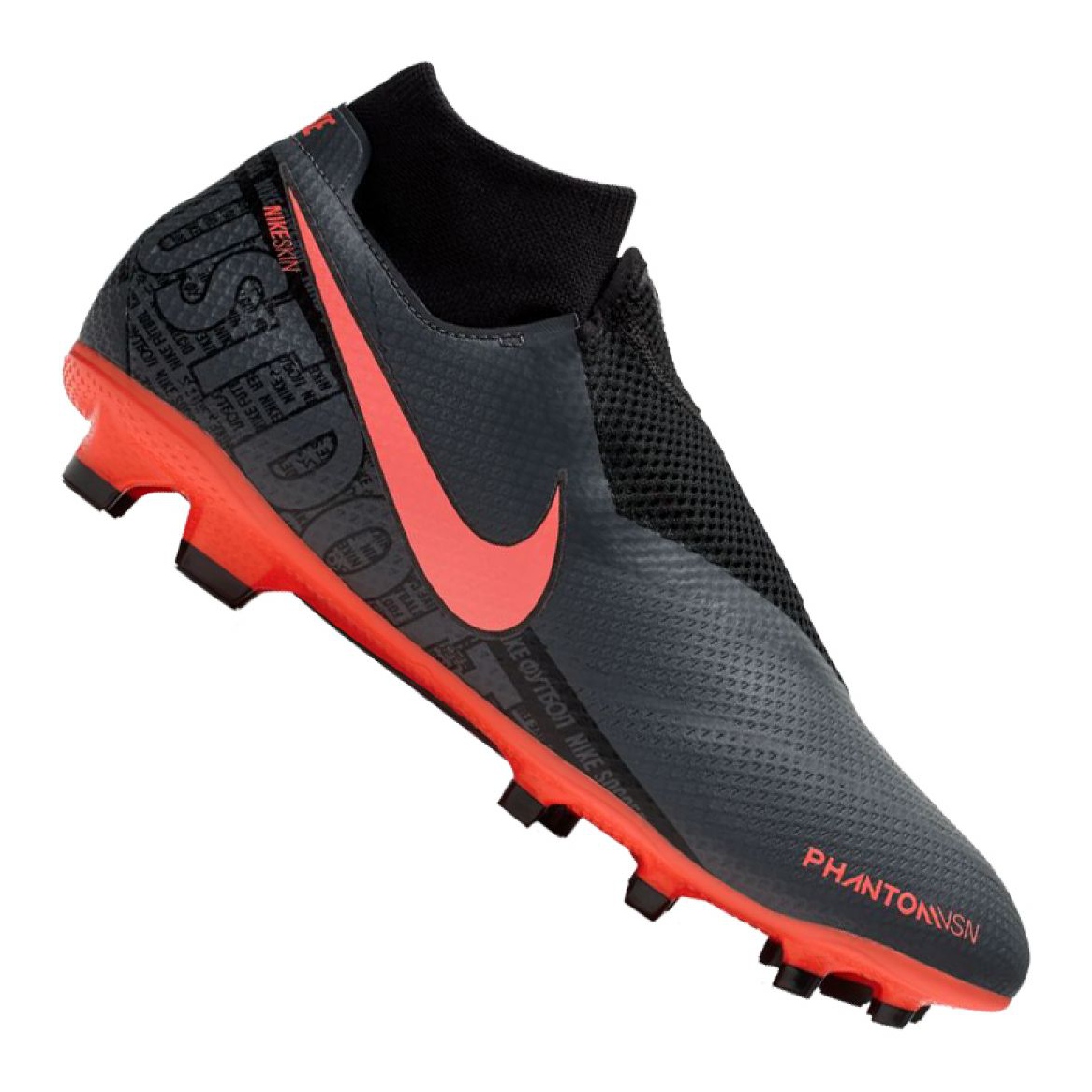 Nike Phantom Vsn Pro Df Fg M AO3266 080 football shoes black