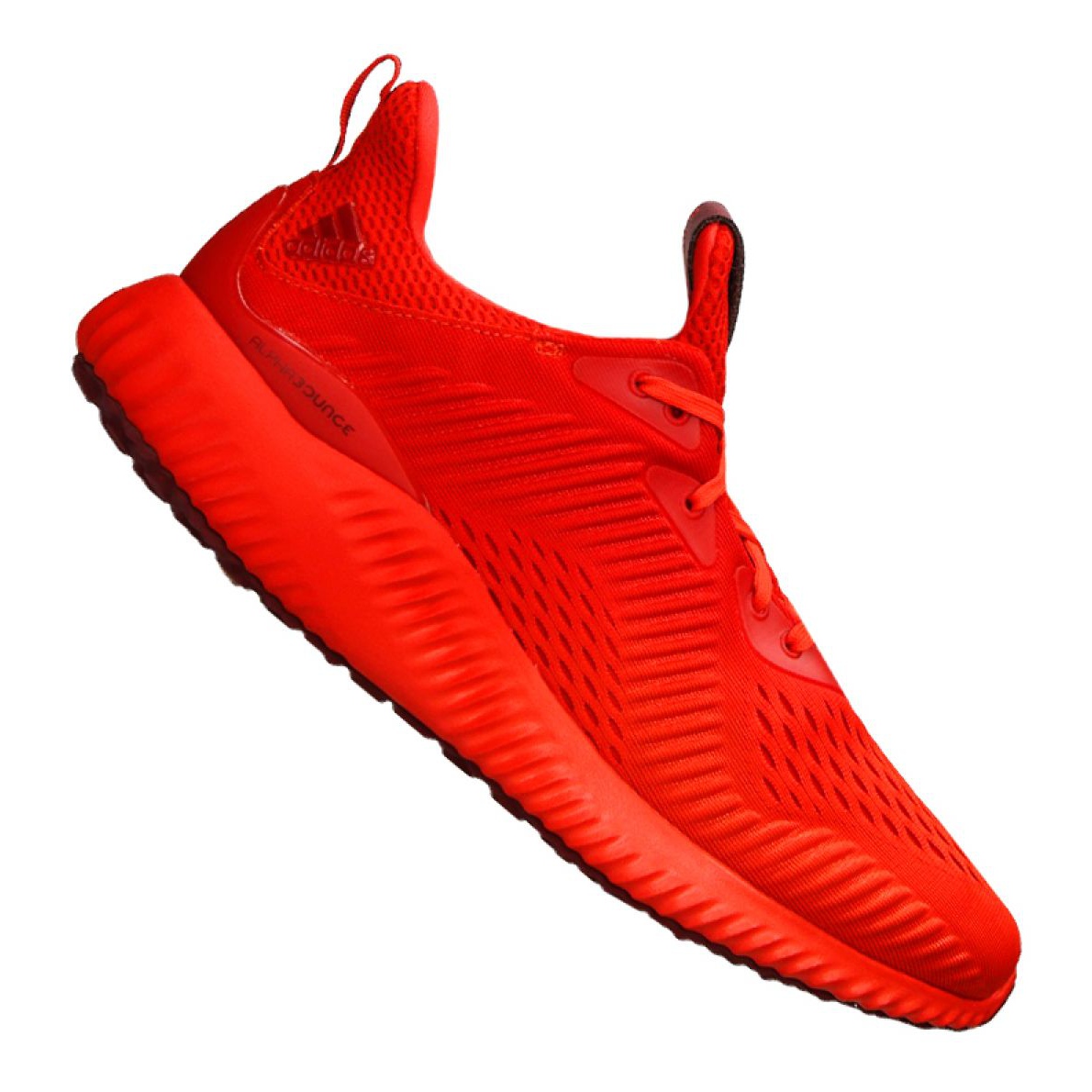 Alphabounce adidas best sale red