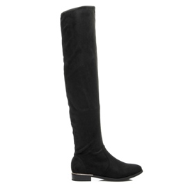 Super Me Riding boots above the knee black