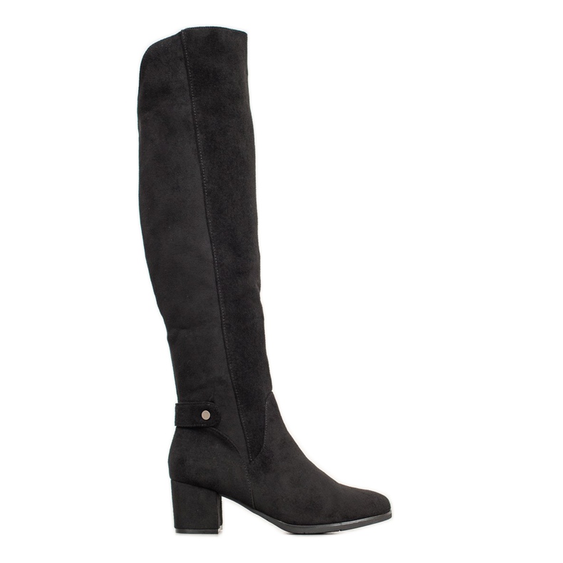 Goodin Warm boots above the knee black Goodin Warm boots above the knee black