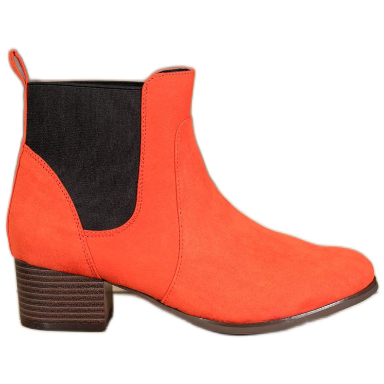 Kylie Classic Chelsea boots orange