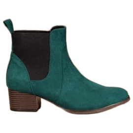 Kylie Classic Chelsea boots green