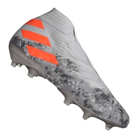 Adidas Nemeziz 19+ Fg M EF8280 football boots grey grey Adidas Nemeziz 19+ Fg M EF8280 football boots grey grey