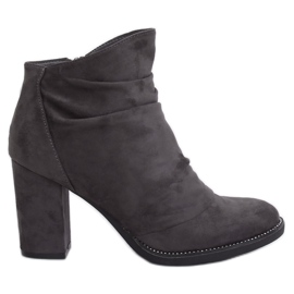 Gray FA177 Gray high heels grey Gray FA177 Gray high heels grey