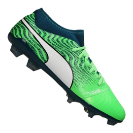 Football boots Puma One 18.2 Fg M 104533-04 green green