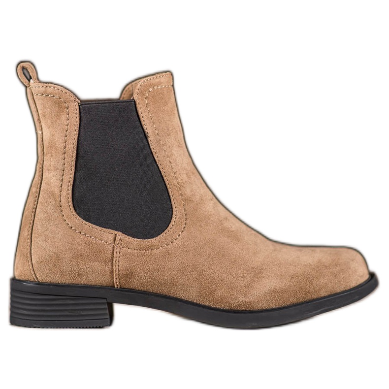 Ideal Shoes Casual Chelsea boots brown