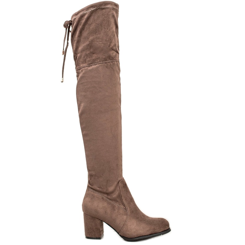 J. Star Slip-on Boots On A Post multicolored khaki