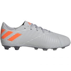 Adidas Nemeziz 19.4 FxG Jr EF8305 football boots multicolored grey Adidas Nemeziz 19.4 FxG Jr EF8305 football boots multicolored grey
