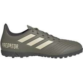 M adidas Predator 19.4 Tf EF8212 football boots green green
