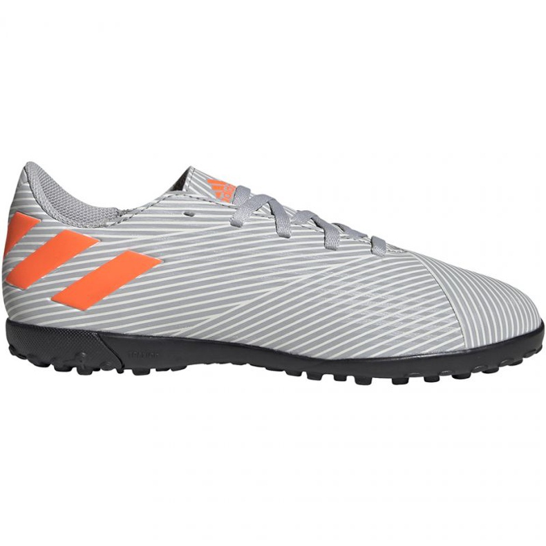 The adidas Nemeziz 19.4 Tf Jr EF8306 football boots multicolored grey