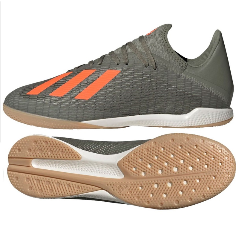 Indoor shoes adidas X 19.3 In M EF8367 grey grey Indoor shoes adidas X 19.3 In M EF8367 grey grey