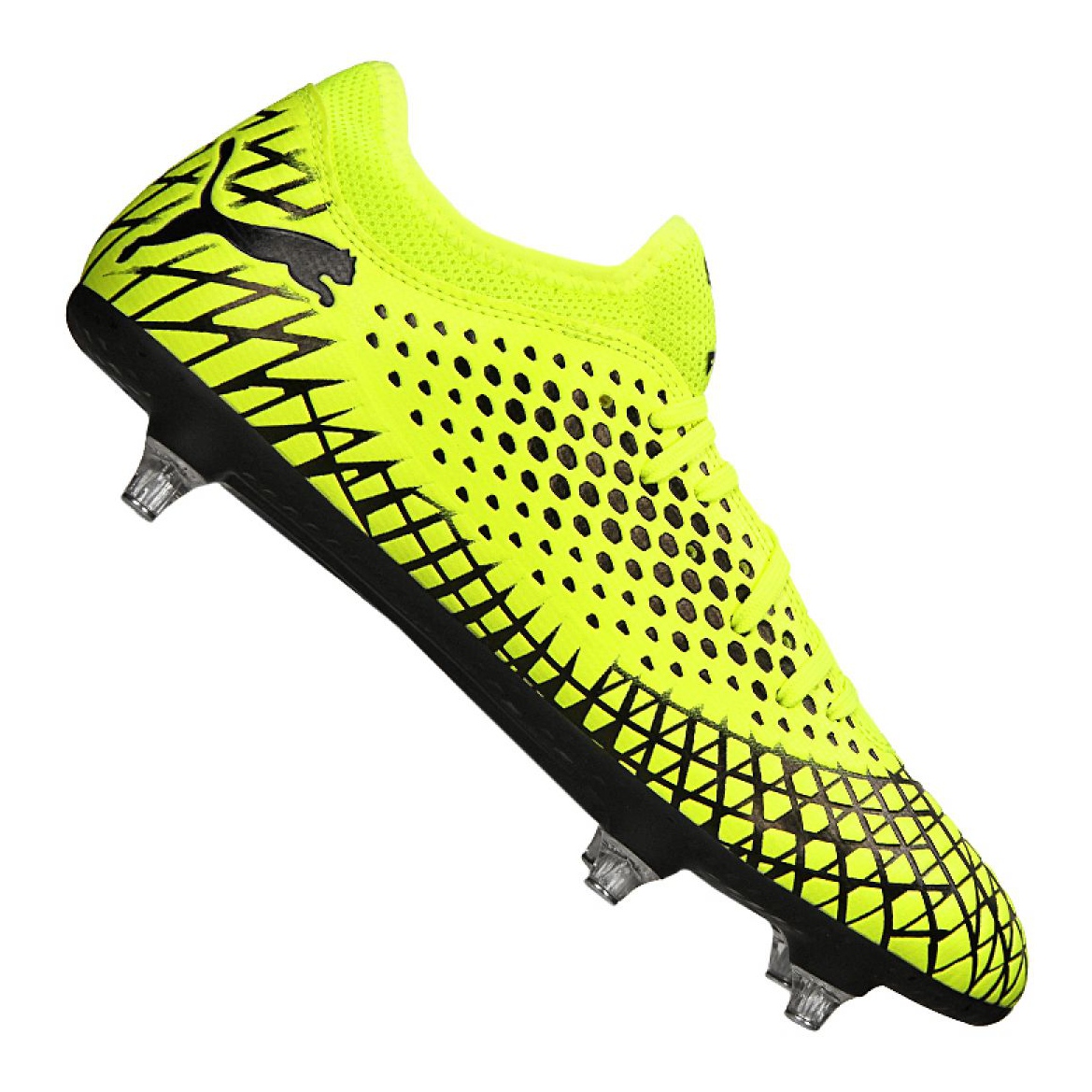 Football boots Puma Future Sg Fg M 105687-02 yellow yellow