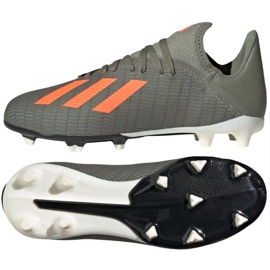 Adidas X 19.3 Fg Jr EF8374 football boots grey grey