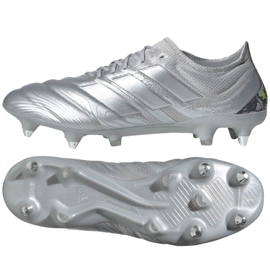 Adidas Copa 20.1 Sg M EF8325 football boots grey silver Adidas Copa 20.1 Sg M EF8325 football boots grey silver