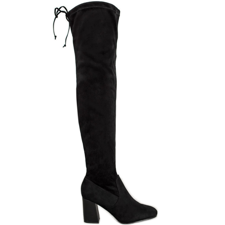 Filippo Elegant Over The Knee Boots black