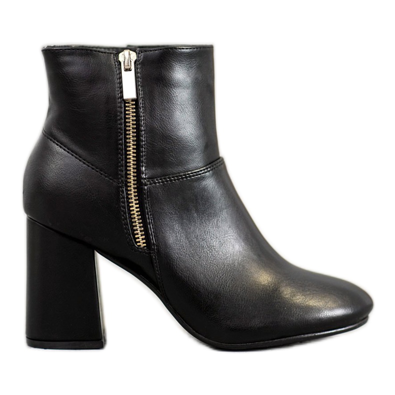 Tina&Co Elegant Eco-leather boots black Tina&Co Elegant Eco-leather boots black