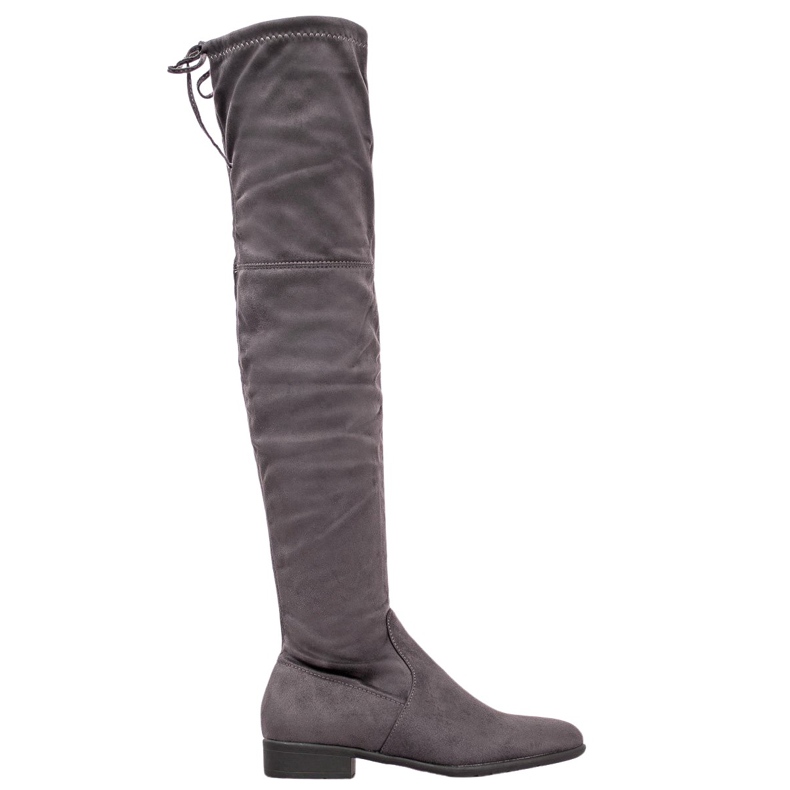 SHELOVET Gray Over The Knee Boots grey