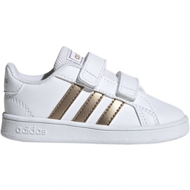 Shoes adidas Grand Court I Jr EF0116 white Shoes adidas Grand Court I Jr EF0116 white