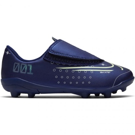 Nike Mercurial Vapor 13 Club Mds Mg PS (V) Jr CJ1149 401 soccer shoes blue navy blue
