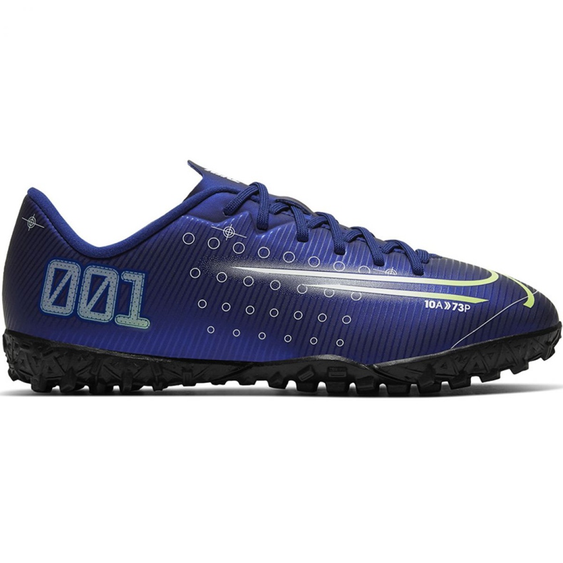 Nike Mercurial Vapor 13 Club Mds Ic Jr CJ1174 401 football shoe navy blue navy blue