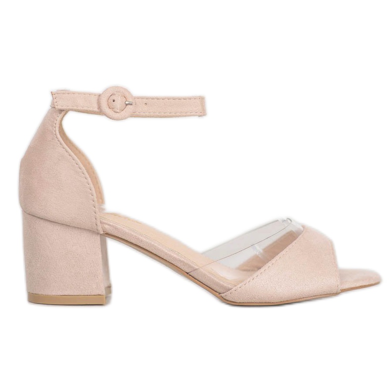 SHELOVET Suede Pumps brown